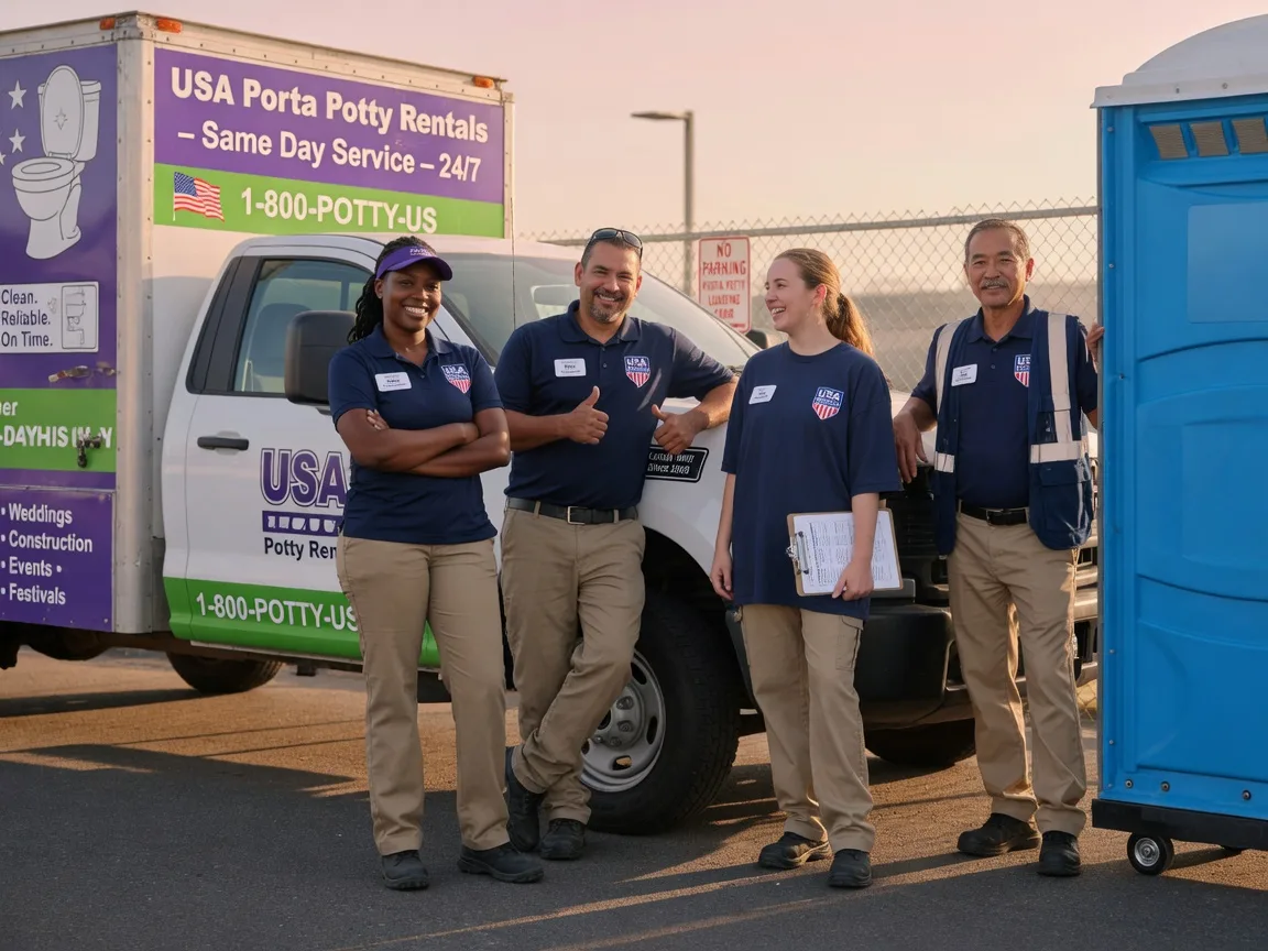 Porta Potty Rental company in Townville, SC