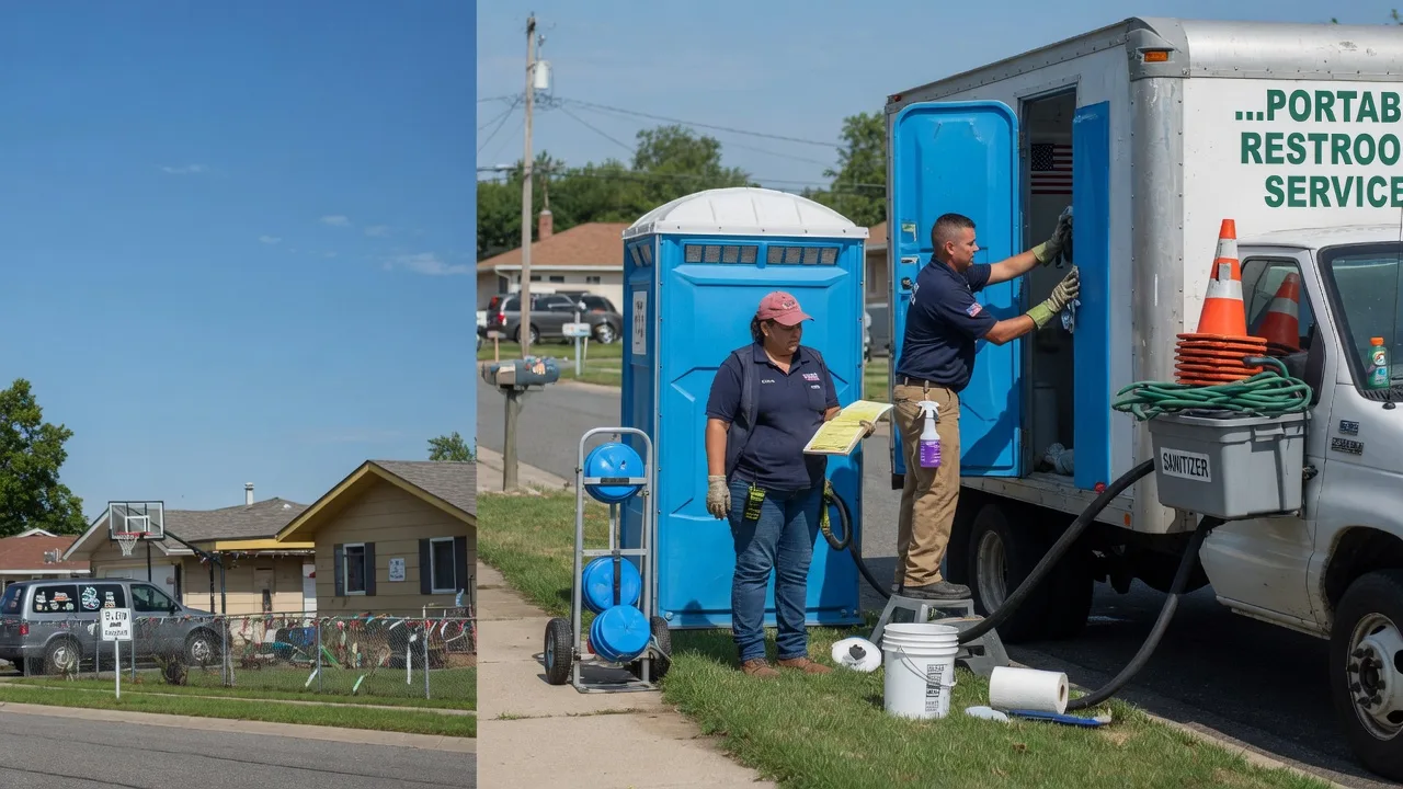 Portable Toilet Rental in Townville, SC near me